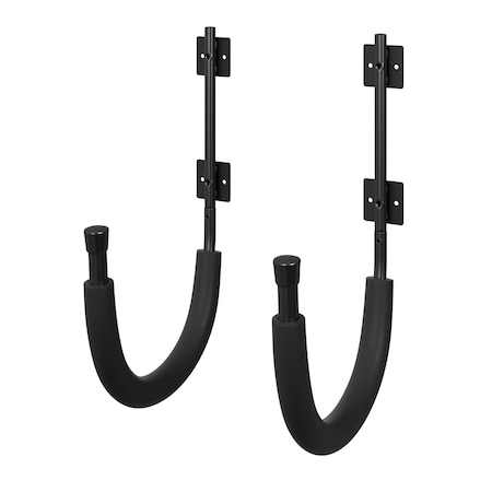 Rad Sportz Garage Hooks 2-Pack - Storage for Tools, Hoses, & Equipment - 100lbs Capacity by, 2PK 83-ST5254